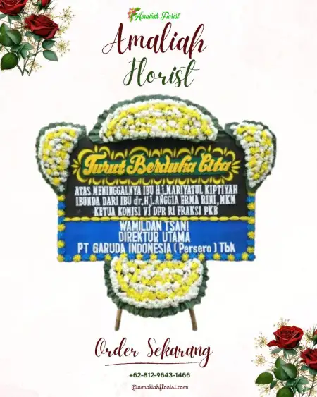 Papan Bunga Duka Kurungkambing